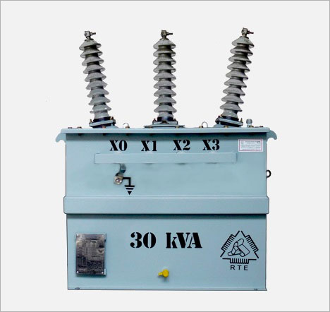Transformador tipo poste monofásico