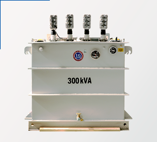 Transformador tipo sumergible trifásico